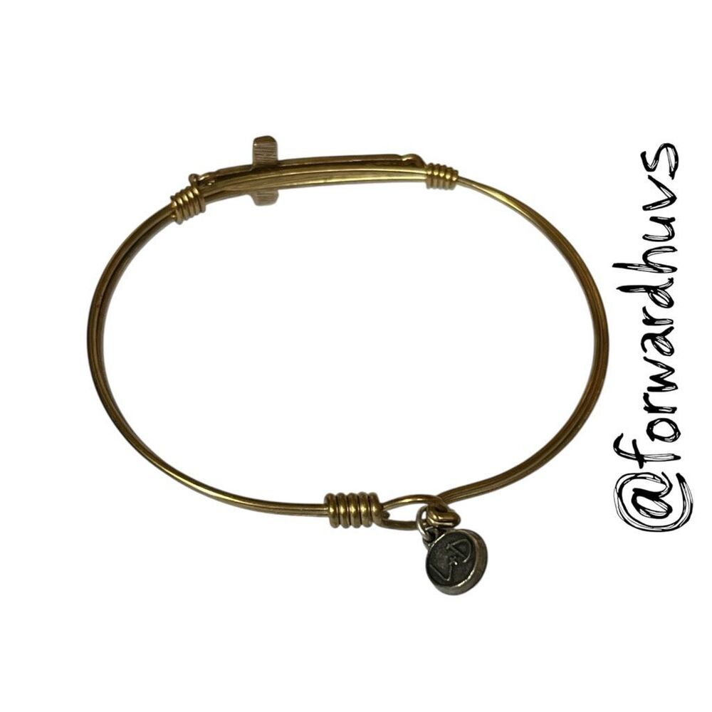 Luca & Danni Cross Bangle Bracelet - Picture 5 of 9